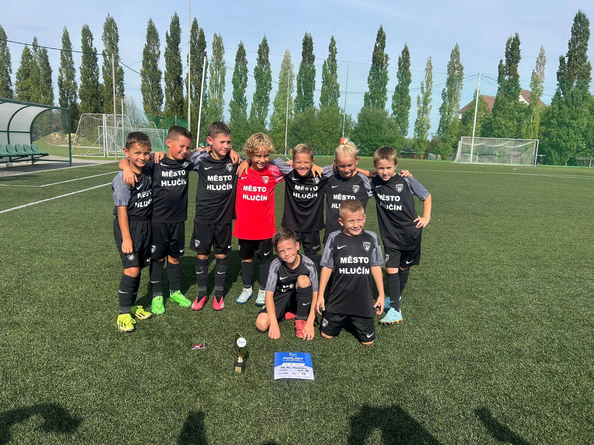 U9 FC Hlučín vyhrála skupinu předkola Planeo Cupu