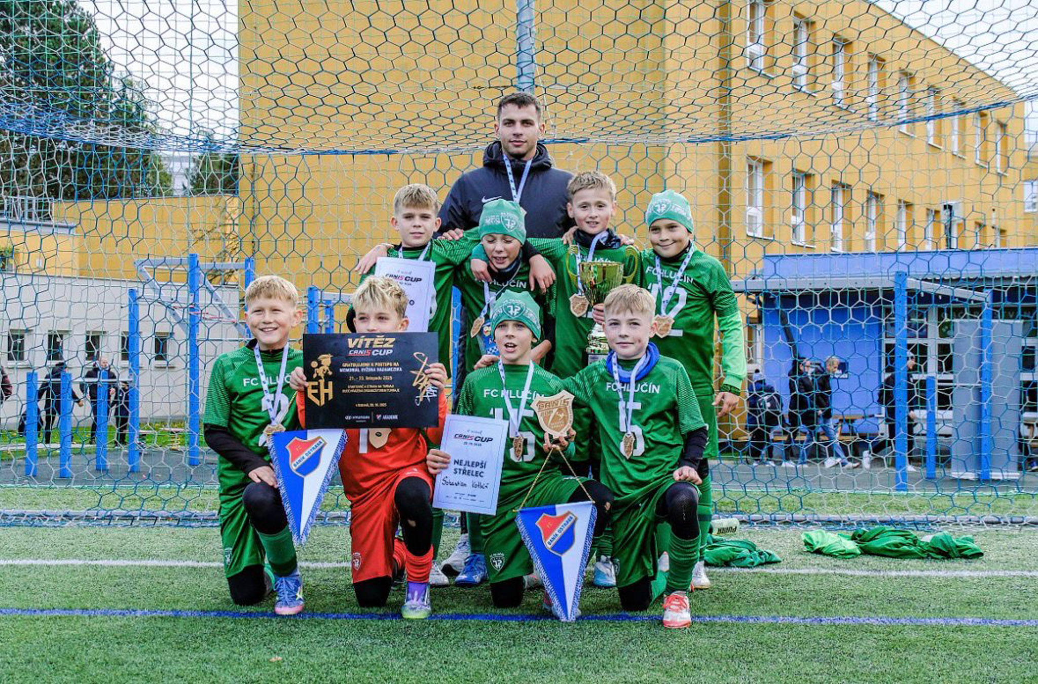 Kluci U11 byli úspěšní na turnaji - CANIS CUP