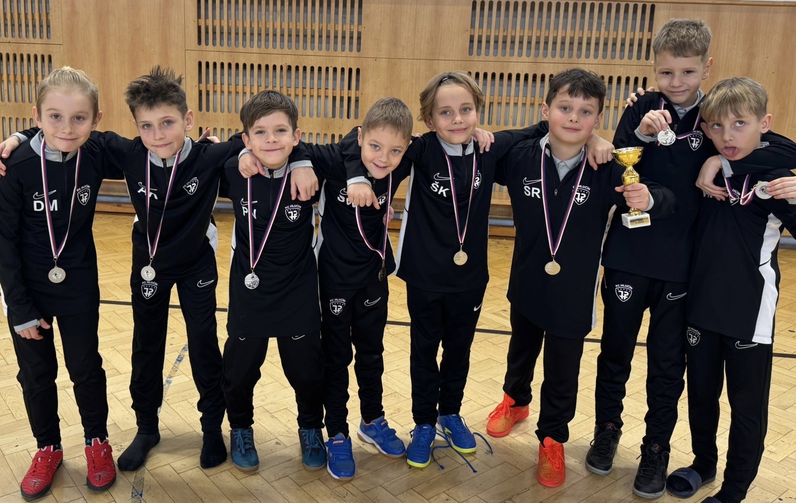 Kategorie U9 na halovém turnaji v Polance nad Odrou obsadila 2. místo!