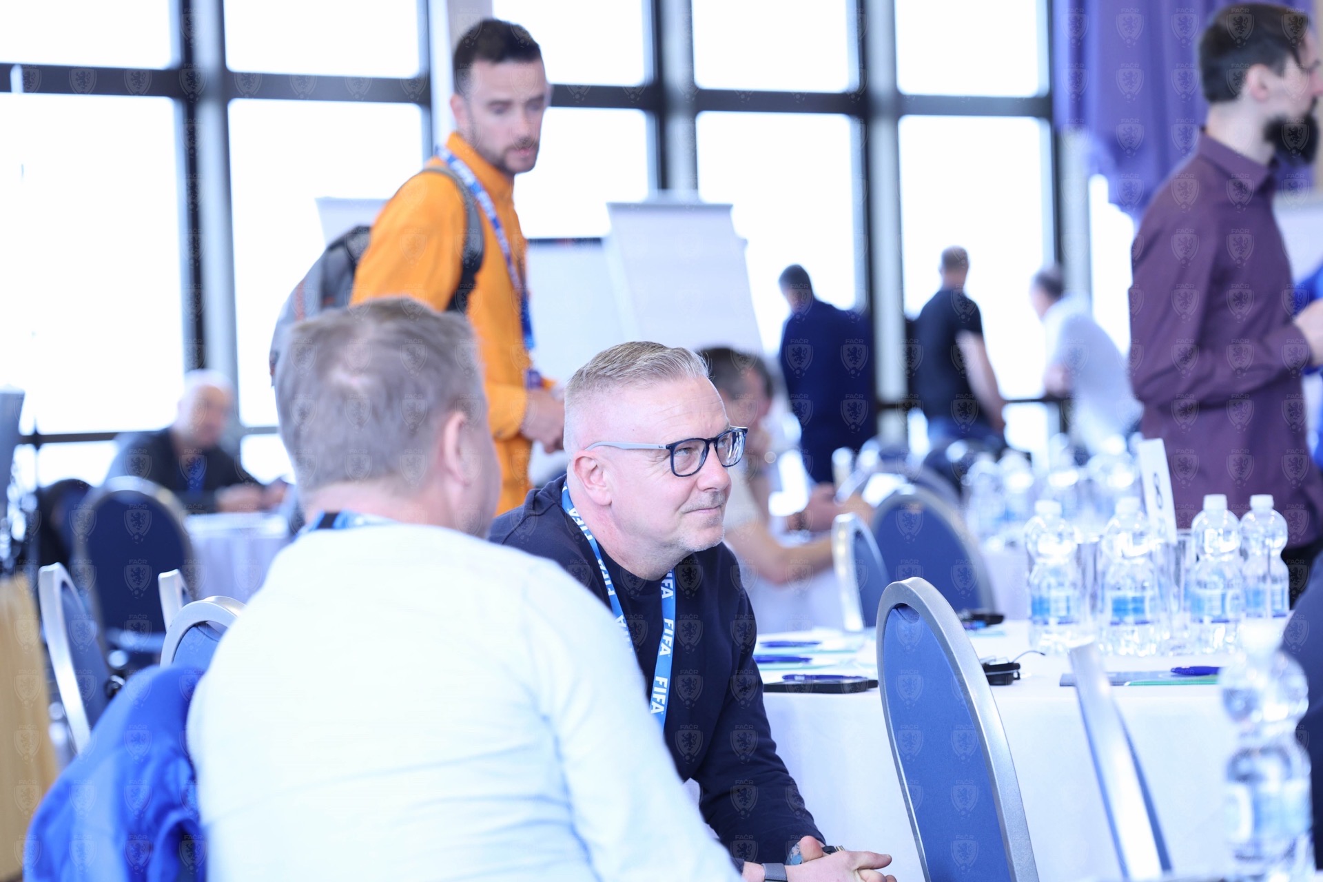 Sportovní ředitel mládeže FC Hlučín Aleš Březovský na konferenci FIFA TDS ASP v Praze