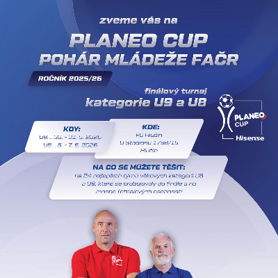 Hlučín hostí velké finále mládežnických turnajů PLANEO CUP pro kategorie U8 i U9